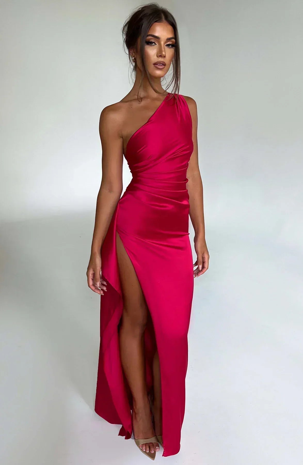 Elegante One-Shoulder Avondjurk voor Vrouw