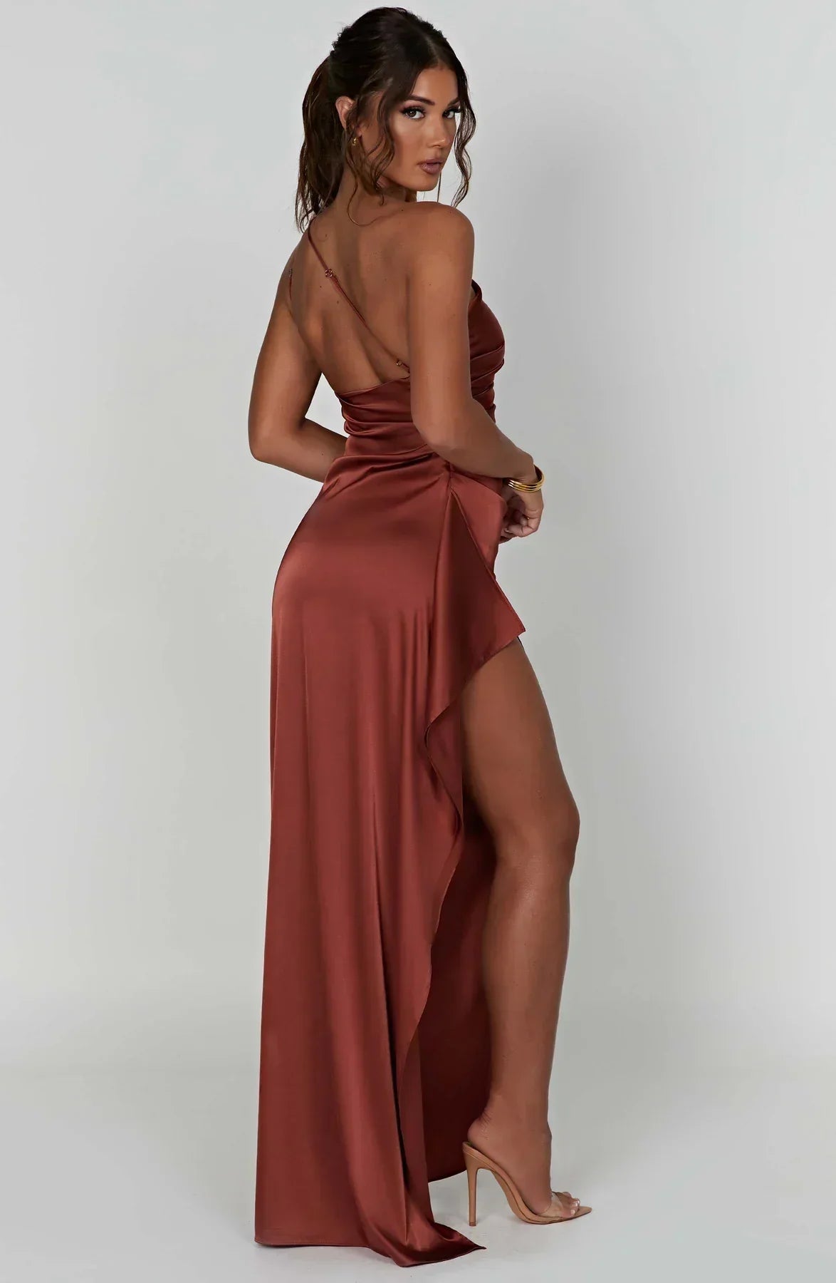 Elegante One-Shoulder Avondjurk voor Vrouw