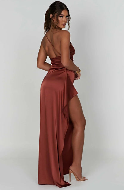 Elegante One-Shoulder Avondjurk voor Vrouw