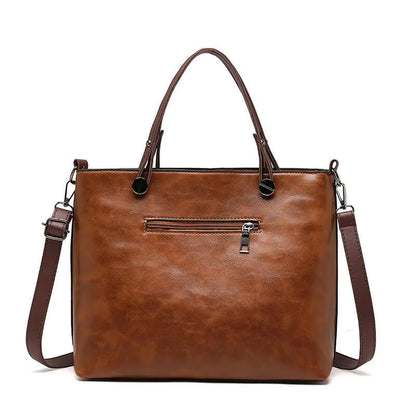Leren Dameshandtas Stijlvol en Ruim Luxe Model