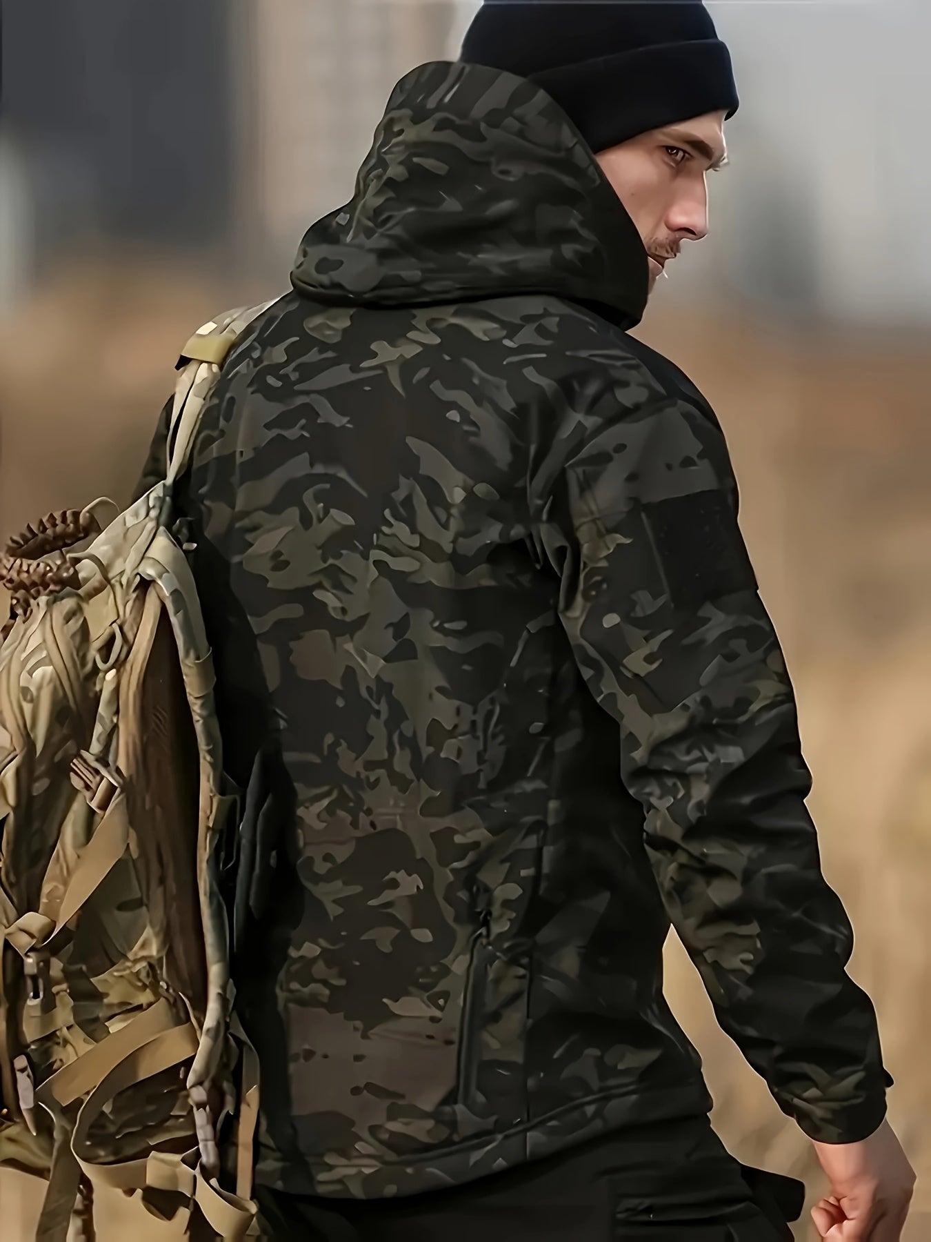 Softshell Jas Waterdicht en Antigraffito