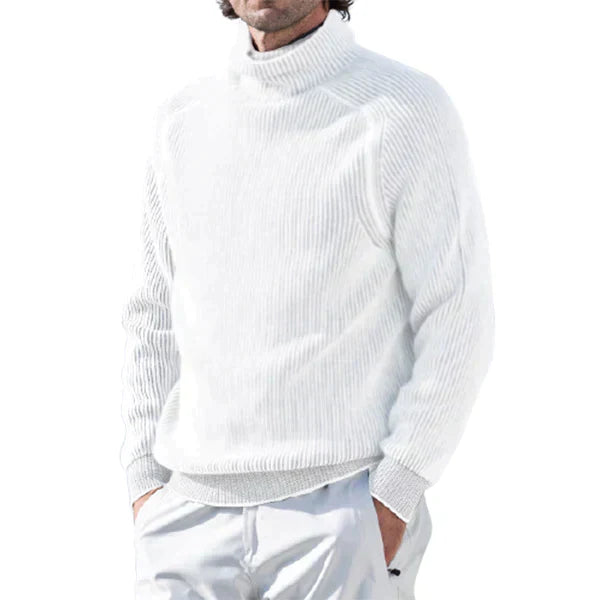 Heren coltrui Warm en Stijlvol Ribstructuur Wintercollectie
