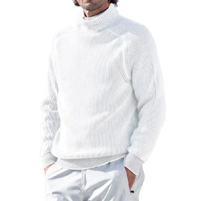 Heren coltrui Warm en Stijlvol Ribstructuur Wintercollectie