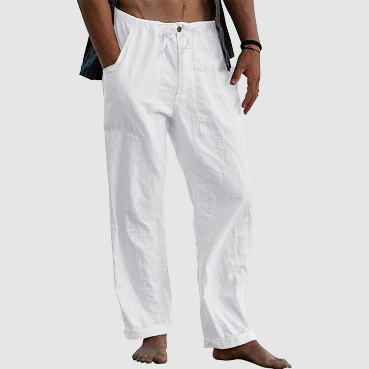 Linnen Broek Heren Casual Zomermodel
