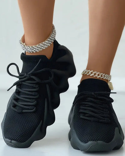 Dames Sneakers Lichtgewicht Sport Schoenen met Schokdemping