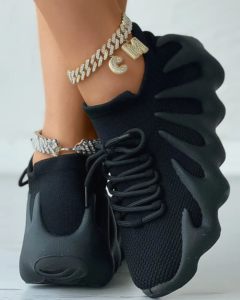 Dames Sneakers Lichtgewicht Sport Schoenen met Schokdemping