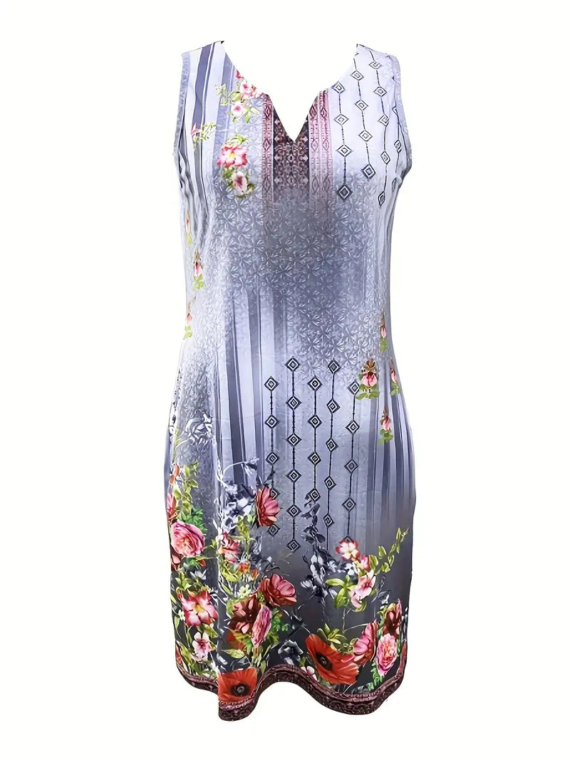 Mouwloze Jurk voor Vrouw Lente Zomer Collectie
