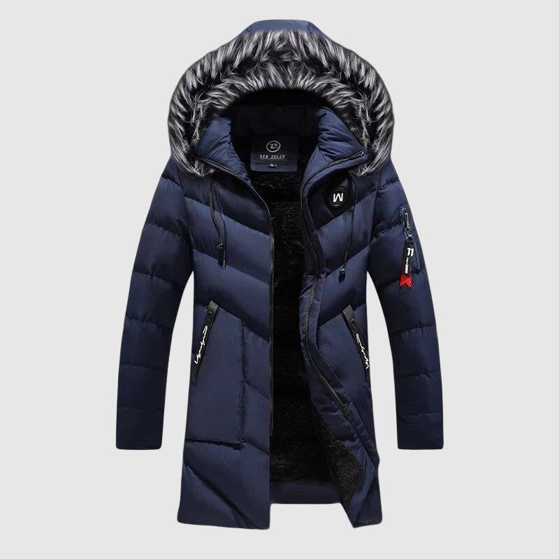 Heren Parka Warm en Waterdicht met Capuchon Bontkraag - StudioMarella