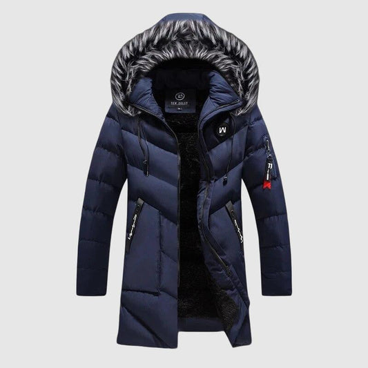Heren Parka Warm en Waterdicht met Capuchon Bontkraag - StudioMarella