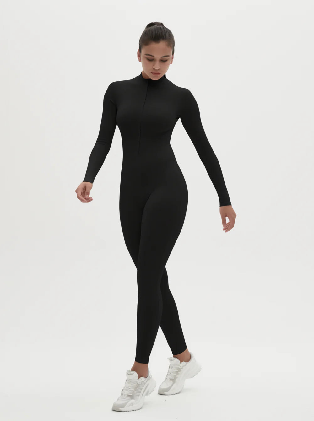 Warme Fleece Jumpsuit voor Vrouw met Stretch