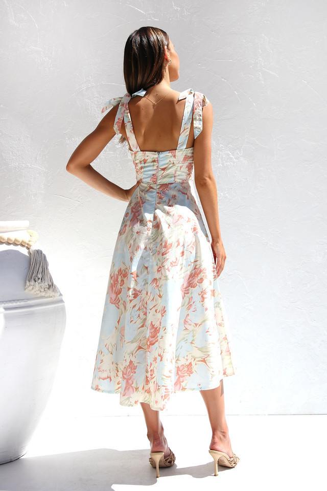 Midi Jurk Elegante Isabella Stijl