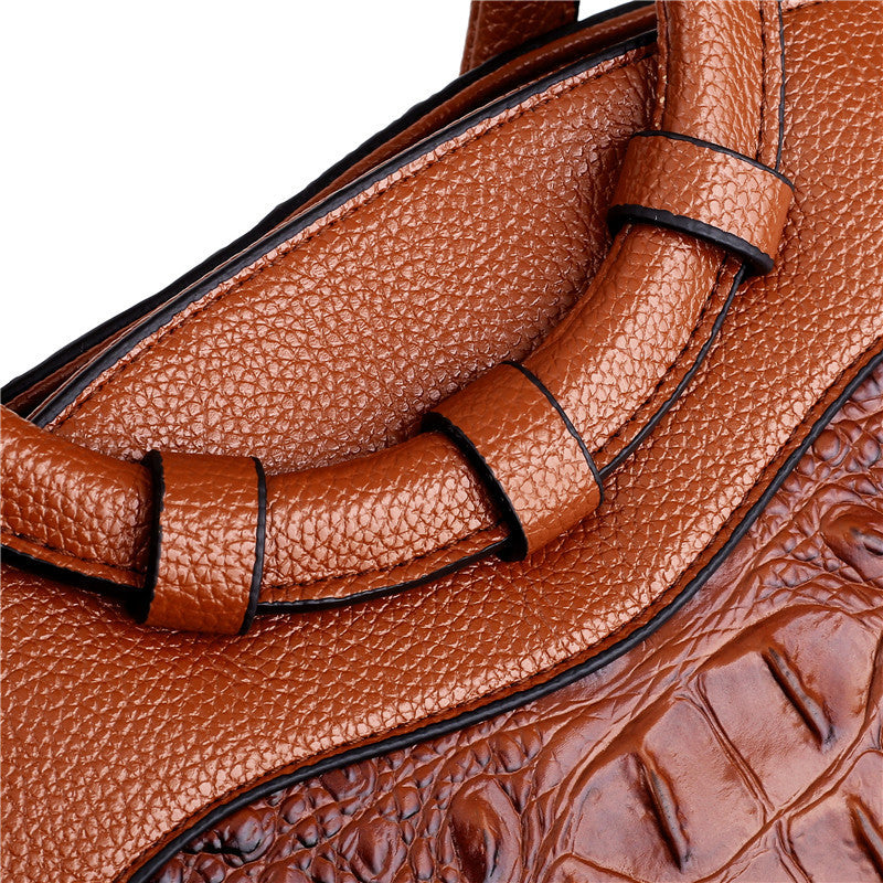 Krokodillenleer Handtas Luxe Design voor Dames