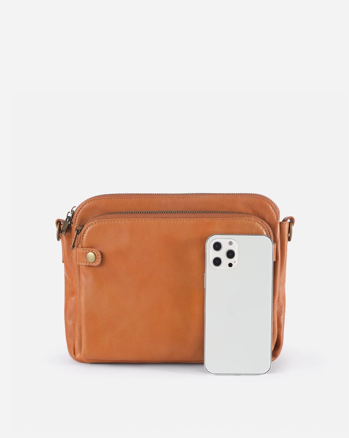 Luxe Lederen Schouder tas voor Dames
