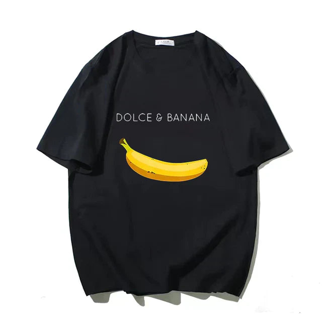 Calvin Heren T-shirt met Banaan Print