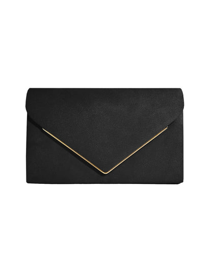 Fluwelen Clutch Avondtasje Suède Stijl Elegant