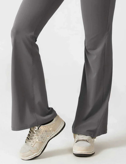 Jumpsuit Zijde V-Hals Comfortabele Flair Broek