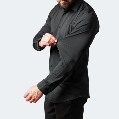Heren Overhemd Wit Stretch Streekvrij Formal