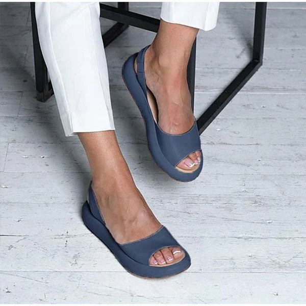 Vrouwen Sandalen Orthopedisch Comfortabel Peep Toe