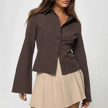 Retro Blouse Dames Elegante Vintage Stijl - StudioMarella