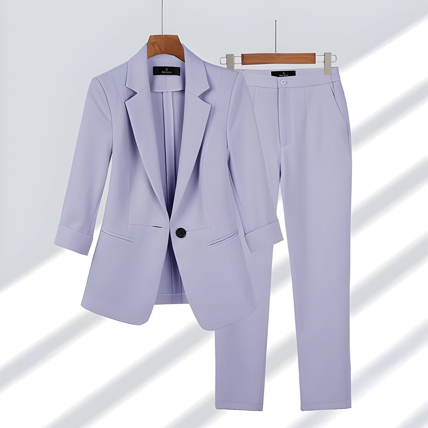 Dames Blazer en Broek Set - Elegante Tailleerde Outfit voor Dames