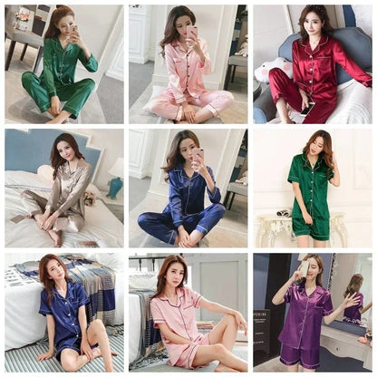 Dames Pyjama Set Zacht Klassiek Comfortabel Slapen