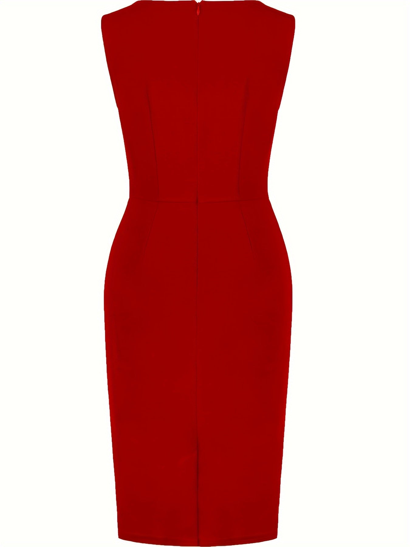 Dames Bodycon Jurk Zonder Mouwen - Elegante Zomerjurk