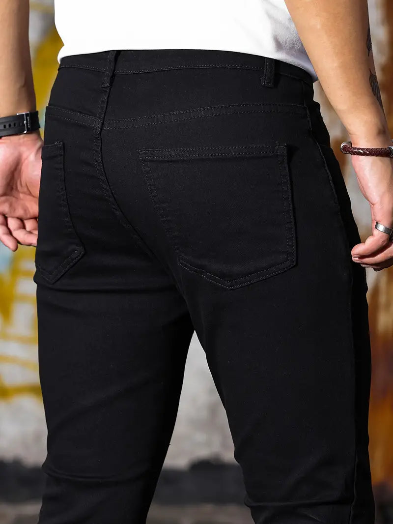 Heren Skinny Jeans Stretch Denim Comfortabel en Stylish