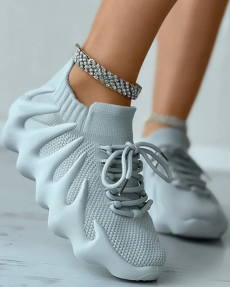 Dames Sneakers Lichtgewicht Sport Schoenen met Schokdemping