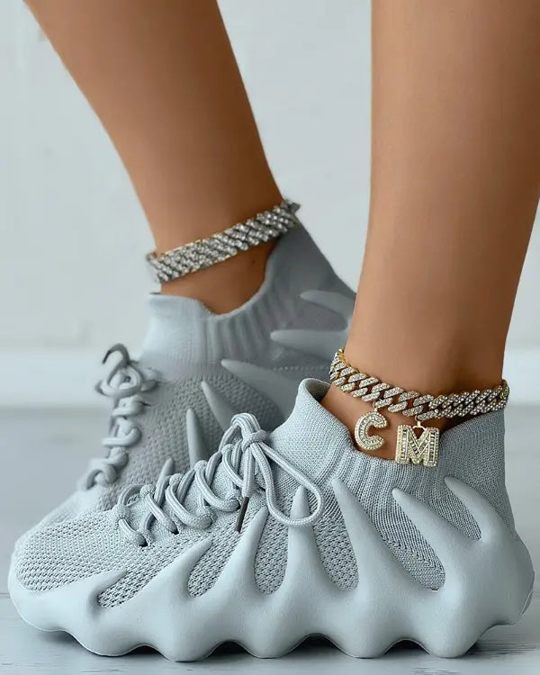Dames Sneakers Lichtgewicht Sport Schoenen met Schokdemping