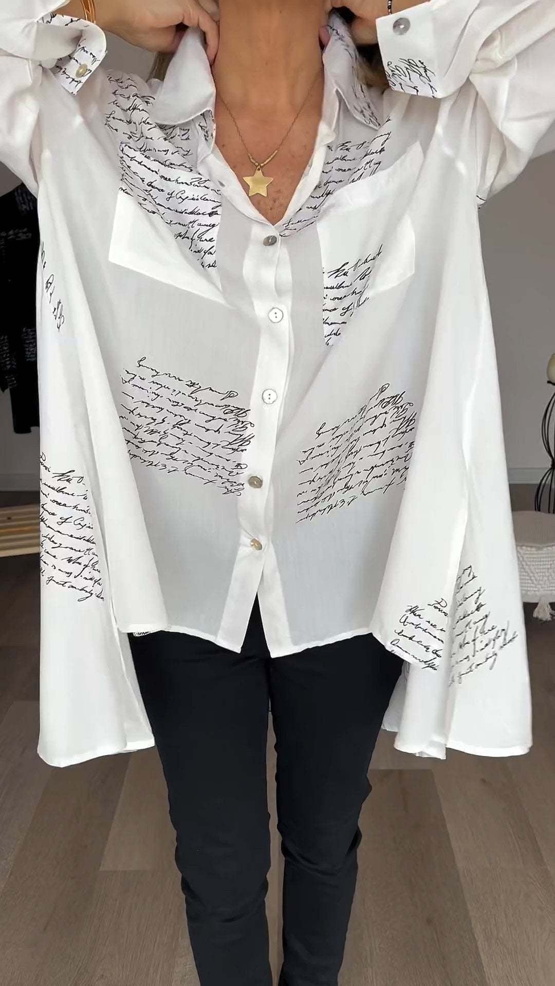 Oversize Blouse voor Vrouw Laura - StudioMarella