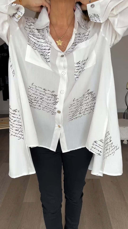 Oversize Blouse voor Vrouw Laura - StudioMarella