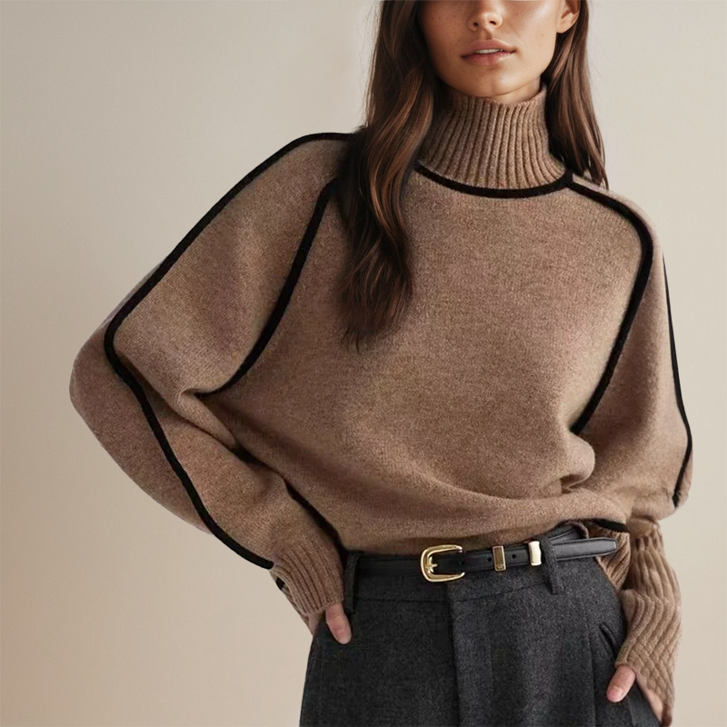 Damestrui Elegante Gebreide Jumper Tijdloos Design