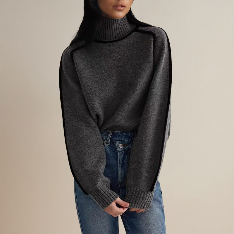 Damestrui Elegante Gebreide Jumper Tijdloos Design