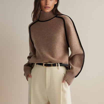 Damestrui Elegante Gebreide Jumper Tijdloos Design - StudioMarella
