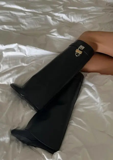 Vegan Laarzen voor Dames van Synthetisch Leer - Elegante Stijl