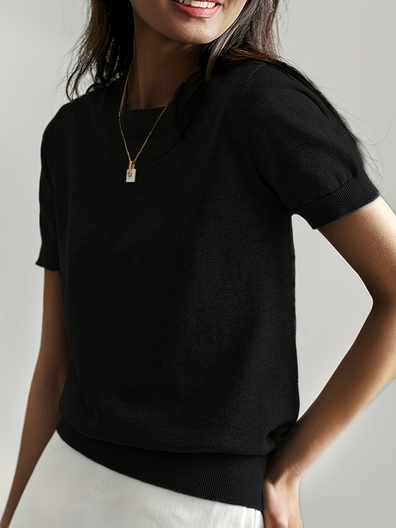 Dames T-Shirt Comfortabele Stijlvolle Top