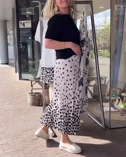 Elegante Rok Met Plooien