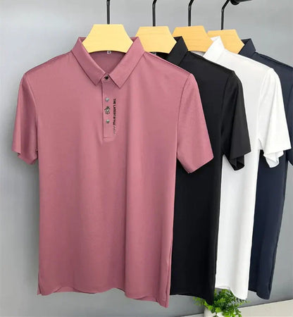 Heren Polo Shirt Stretch Kreukvrij Comfortabel