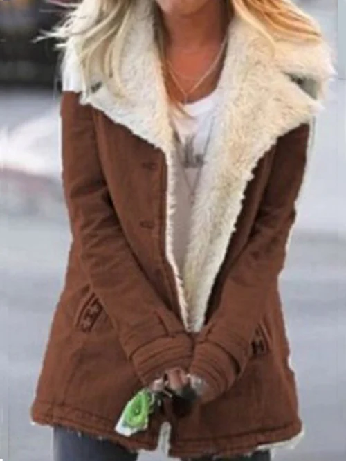 Leren Jas | Luxe Shearling Winterjas voor Dames