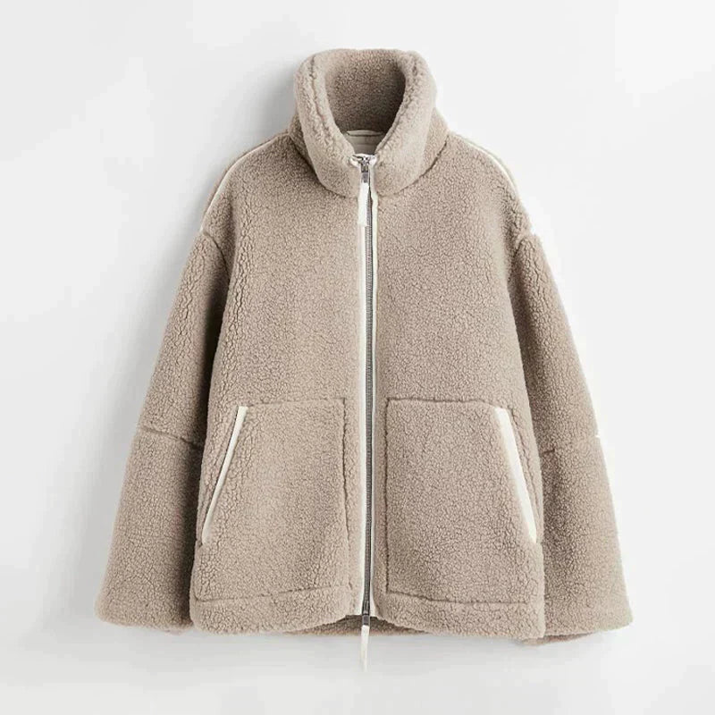 Teddy Fleece Jas Warm en Zacht voor Dames