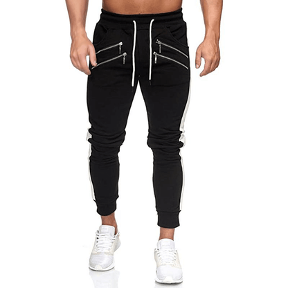 Joggingbroek Heren Comfortabel met Ritszakken Zacht