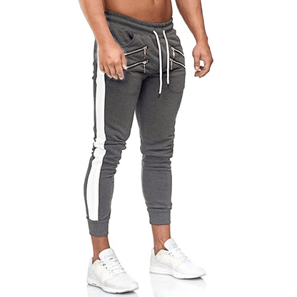 Joggingbroek Heren Comfortabel met Ritszakken Zacht