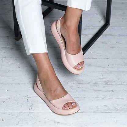 Vrouwen Sandalen Orthopedisch Comfortabel Peep Toe
