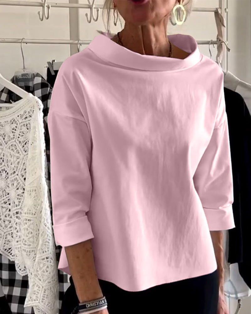 Elegante Vrouwentop van Luchtige Stof voor Feestelijke Gelegenheden