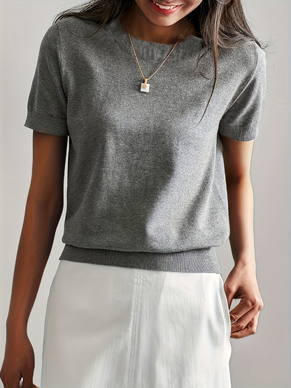 Dames T-Shirt Comfortabele Stijlvolle Top