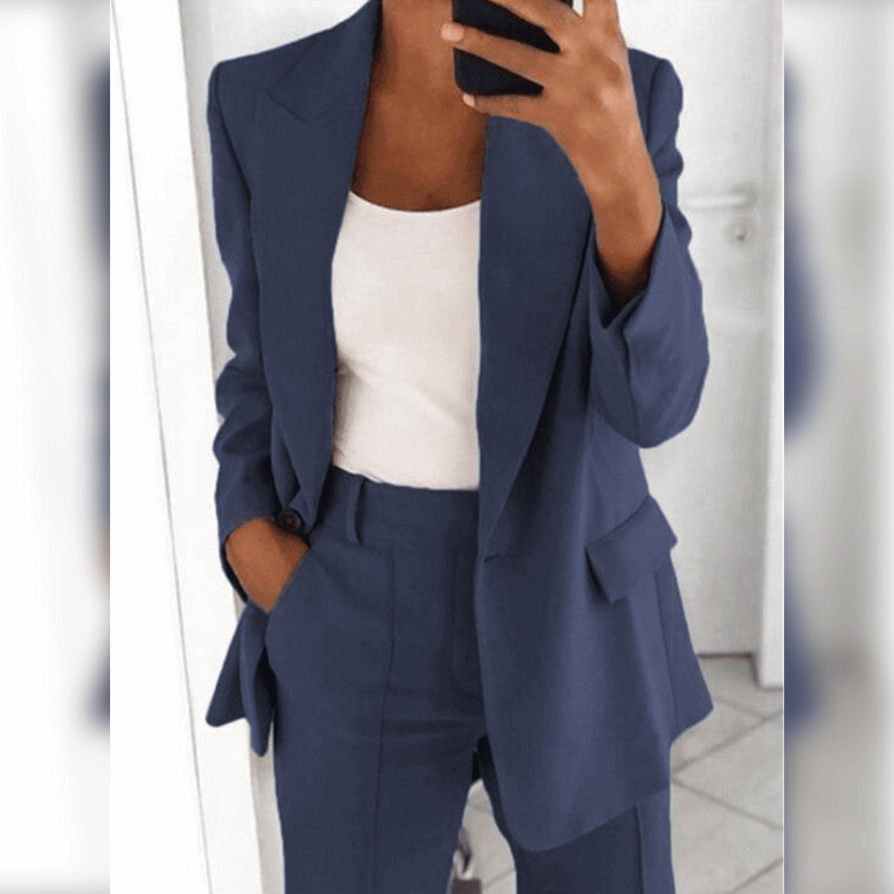Dames Pak Elegant Comfortabel Geschikt voor Werk - StudioMarella