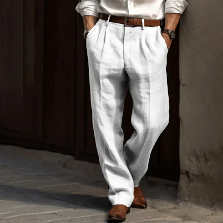 Indy Slim Fit Broek Tijdloos Design