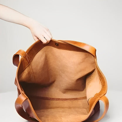 Leren Schouder tas Vintage Stijl