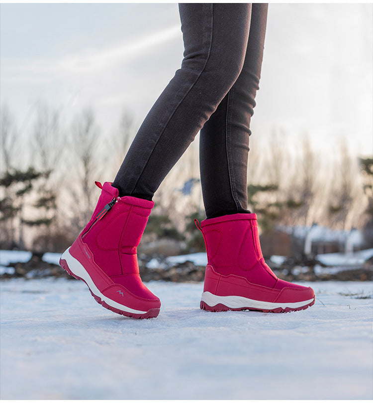 Dames Sneeuwlaarzen Waterdicht Warm Antislip Laarzen voor Winter