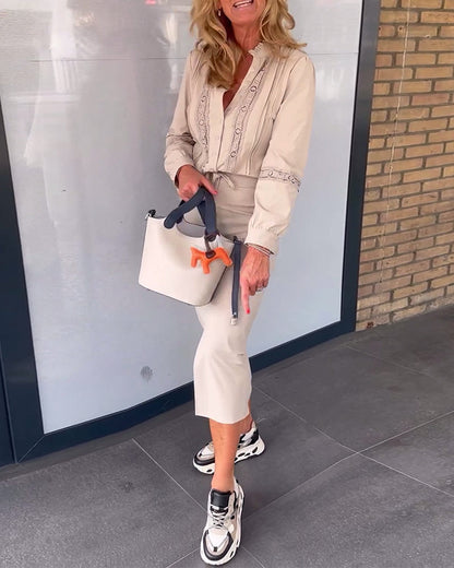 Amore Jurk Casual Eencilleurig